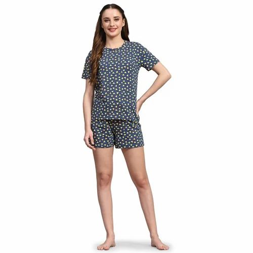 Ladies Knit Short T Shirt