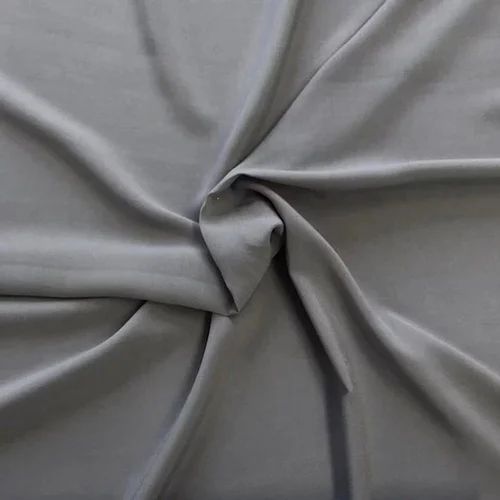 Cotton n polyester gray fabric