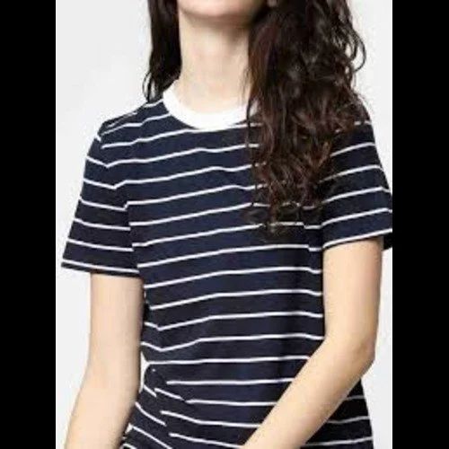 Ladies Striped T Shirt