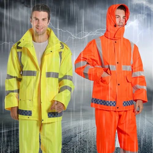 Nylon Plain Men Rain Coat, Size: Free Size