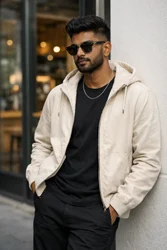 Full Sleeves Mens Zipper Hoodie
