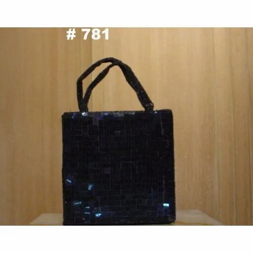Art Silk Fashion Sequin Hand Bags In New Delhi