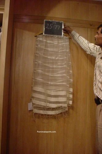 Handloom Organza Mulberry Silk Scarves Stoles