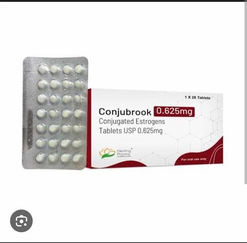 CONJUBROOK 0.625MG CONJUGATED ESTROGENS TABLETS USP