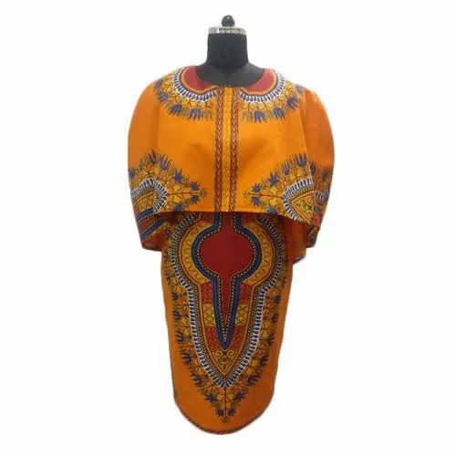 African Printed Dashiki Dress