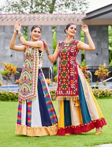 Garba Navratri Dandiya Dance Dress, Dry clean