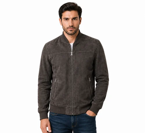 Goat Suede Leather Jackets