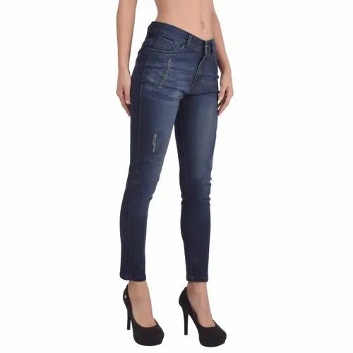 Slim Skupar Stretchable Ladies Denim Jeans