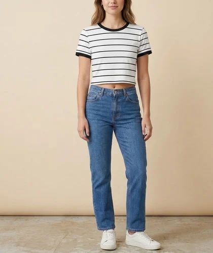 Women Stripe Tops
