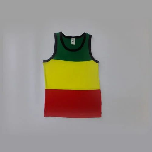 Boys Cotton Sleeveless Shirt, Size: Medium