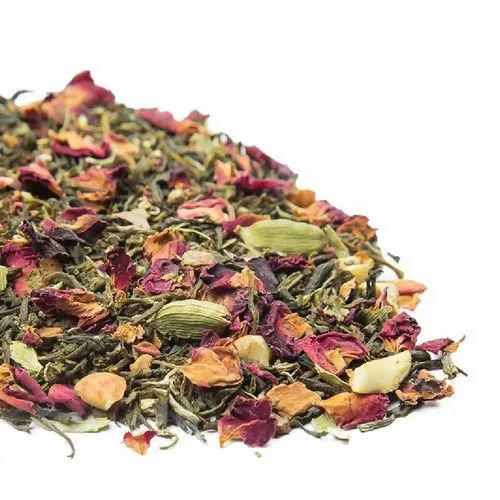Mint Kashmiri Kahwa Tea Leaves, Assam, Packaging Type: Packet