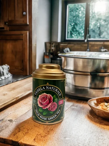 Wild Rose Geen Tea, Leaves, 250 g