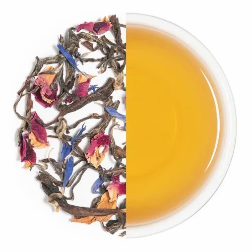 Vanilla rose green tea