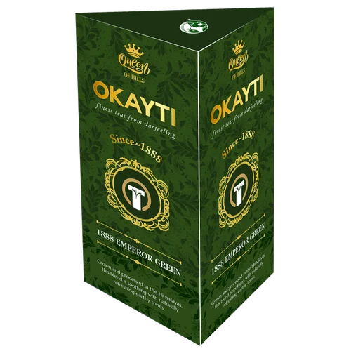 1888 Emperor Green Tea - Darjeeling Green Tea - Organic Pure Green Tea leaves