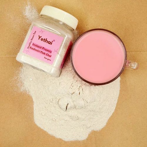 Kashmiri Pink Tea Instant - Premix Kashmiri Pink Chai - Premix Pink Tea Powder