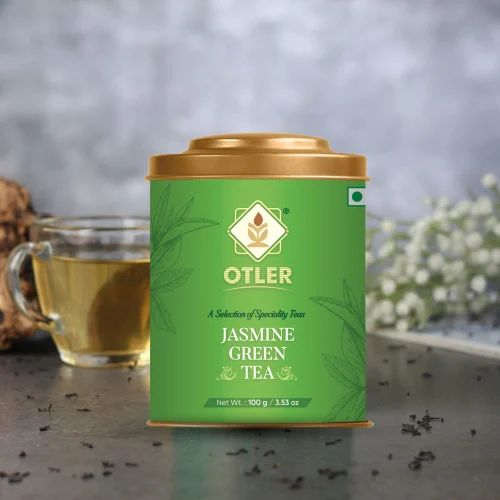 Otler Jasmine Green Tea Loose Leaf (100 gm Tin)