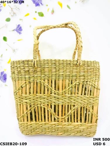 Natural Designer Beach Bag