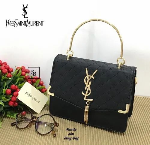 Pu Leather Ysl Sling Bag