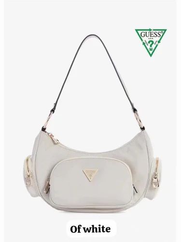 Leather Plain Guess Handbag