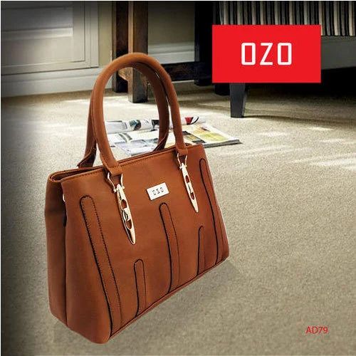 Brown Ozo Ladies Designer Hand Bag