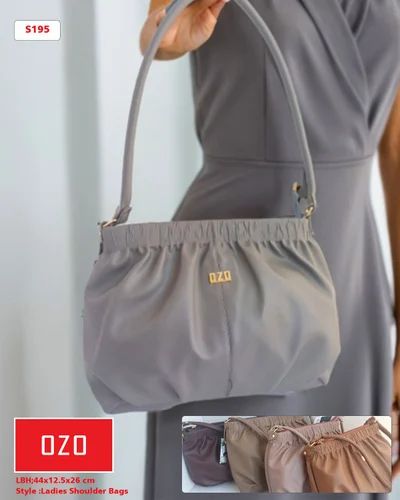 Pu Leather Ladies Casual Hand Bag
