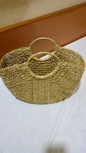 Ethica Handicrafts Plain Kauna Grass U Bag