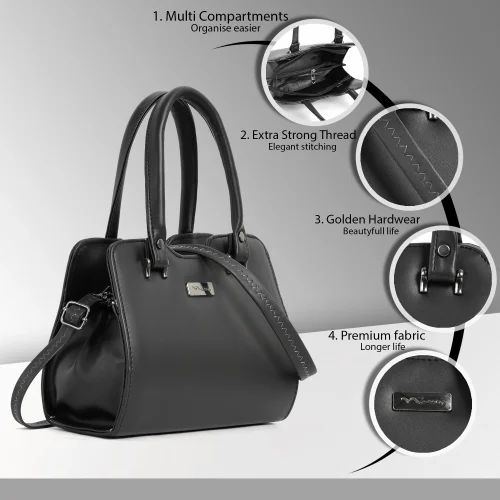 Pu Leather Plain Gorgeous Attractive Women Mini Handbags