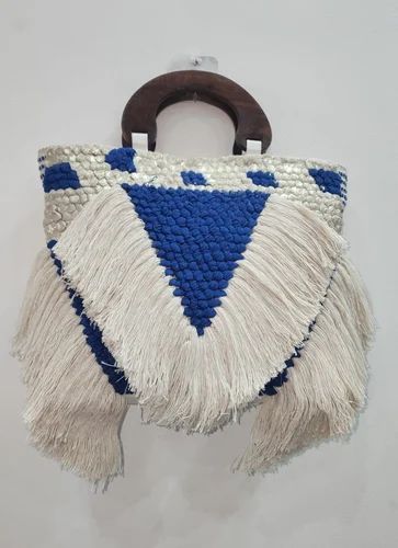 Cotton rug fringed Handbag