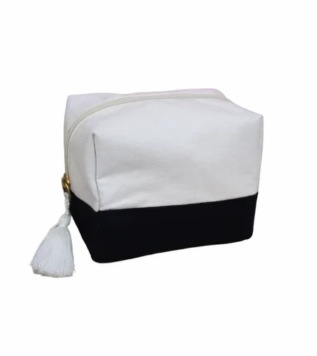 Organic Cotton Cosmetic Bag