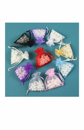 Polyester Drawstring Jewelry Pouch Or Potli Bags