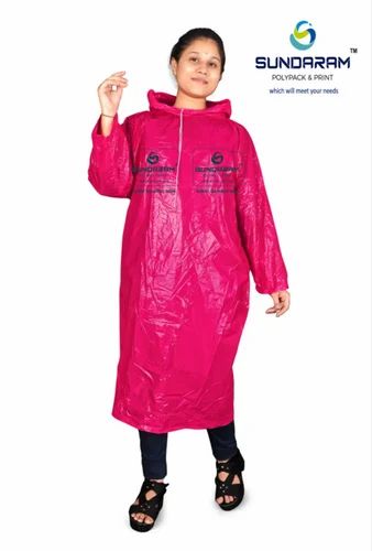 Half Coat Plastic Raincoat
