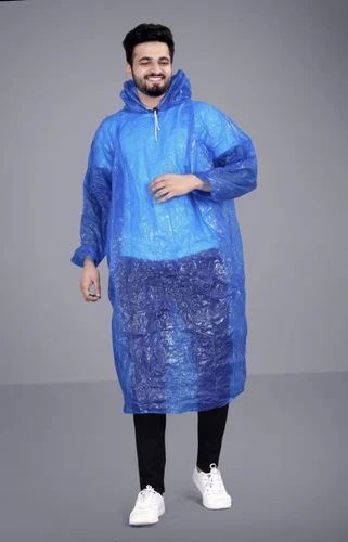 Plastic Rain Poncho