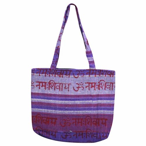 Cotton Casual Printed Handbag