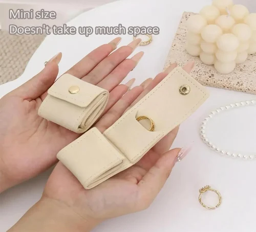 Compact Travel Jewellery Storage Pouch