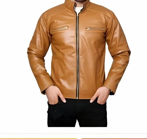 Men's Racer Leather Jacket