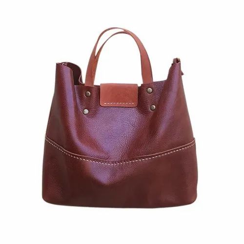 Plain Ladies Shoulder Handbag