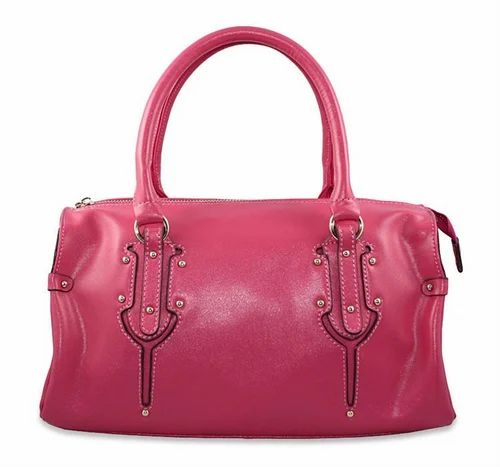 Leather Plain Ladies Designer Handbag