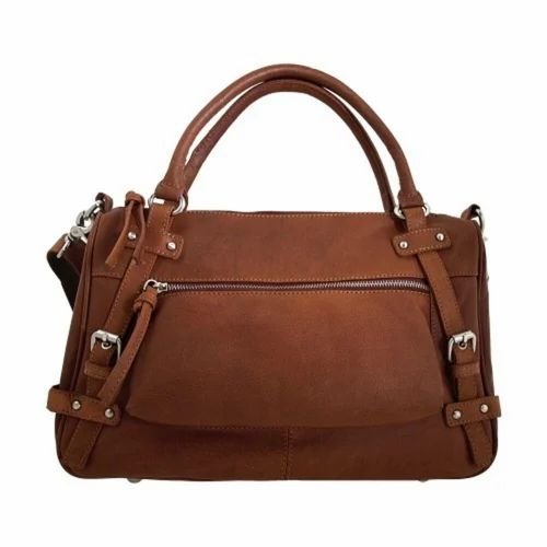 Brown Ladies Leather Handbags