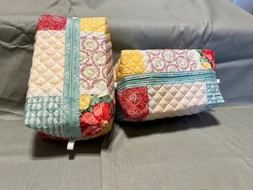 Pioneer Woman Quilted Place mat Cosmetic Bags