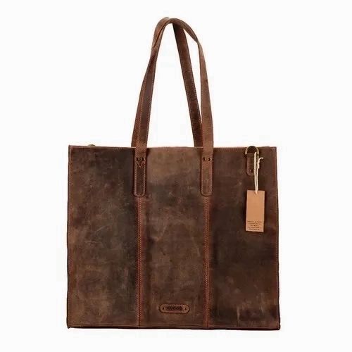 Mandava Women''s Genuine Leather Tote Shoulder Bag For Work Shopping Big Shopper