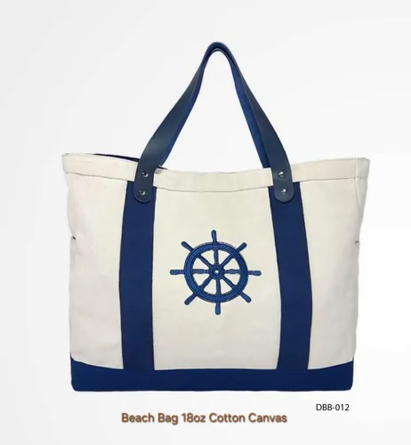 DBB 012 Beach Bags, Cotton/Canvas, Large