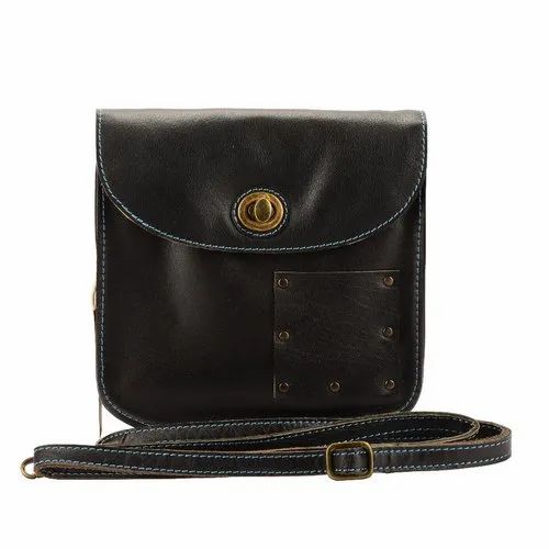 Handmade Genuine Full Grain Leather Womens Cross Body Bag Small Shoulder Bag