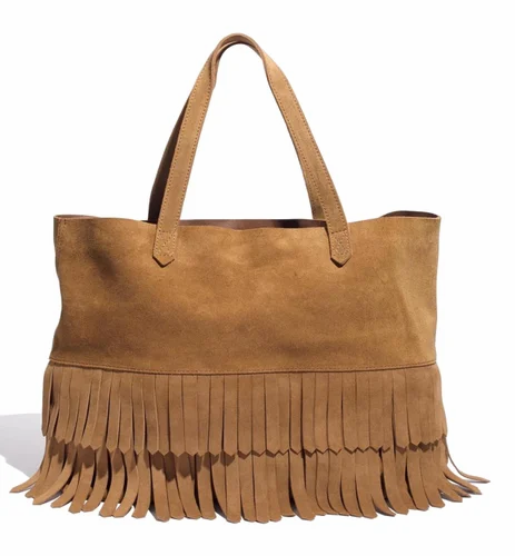 Vintage Leather Woman''s Hand Bag