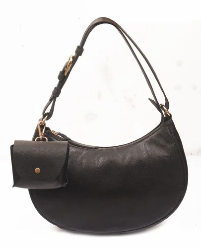Black Ladies Leather Handbags