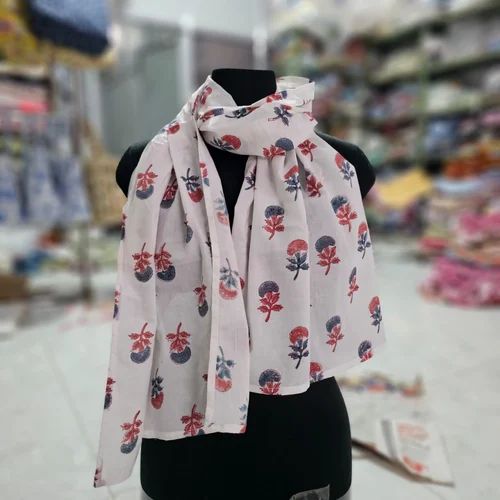 Printed Cotton Hand Block Stole