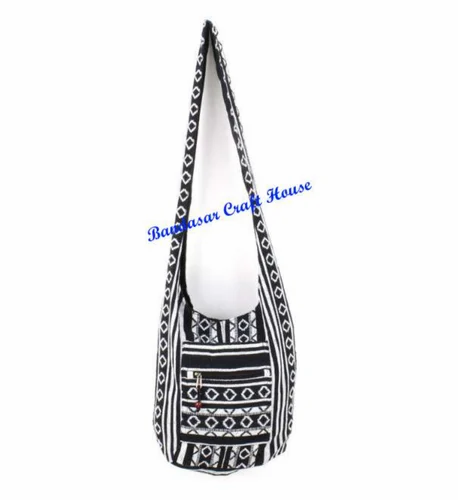 Cotton Sling Shoulder Bag