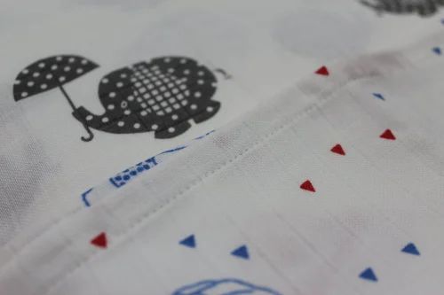Cotton Organic Baby Swaddles Printed Cloths