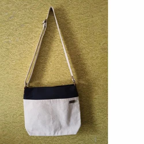Unisex Crossbody Bag With Phone Pocket, Canvas