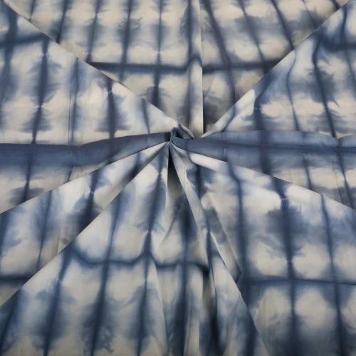 Shibori Hand Tie Dye 100% Cotton Fabric For Making dresses, GSM: 80