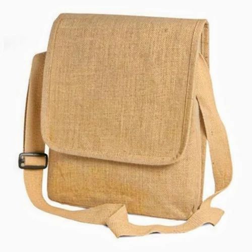 Promotional Sling Bags Jute Satchel Bag